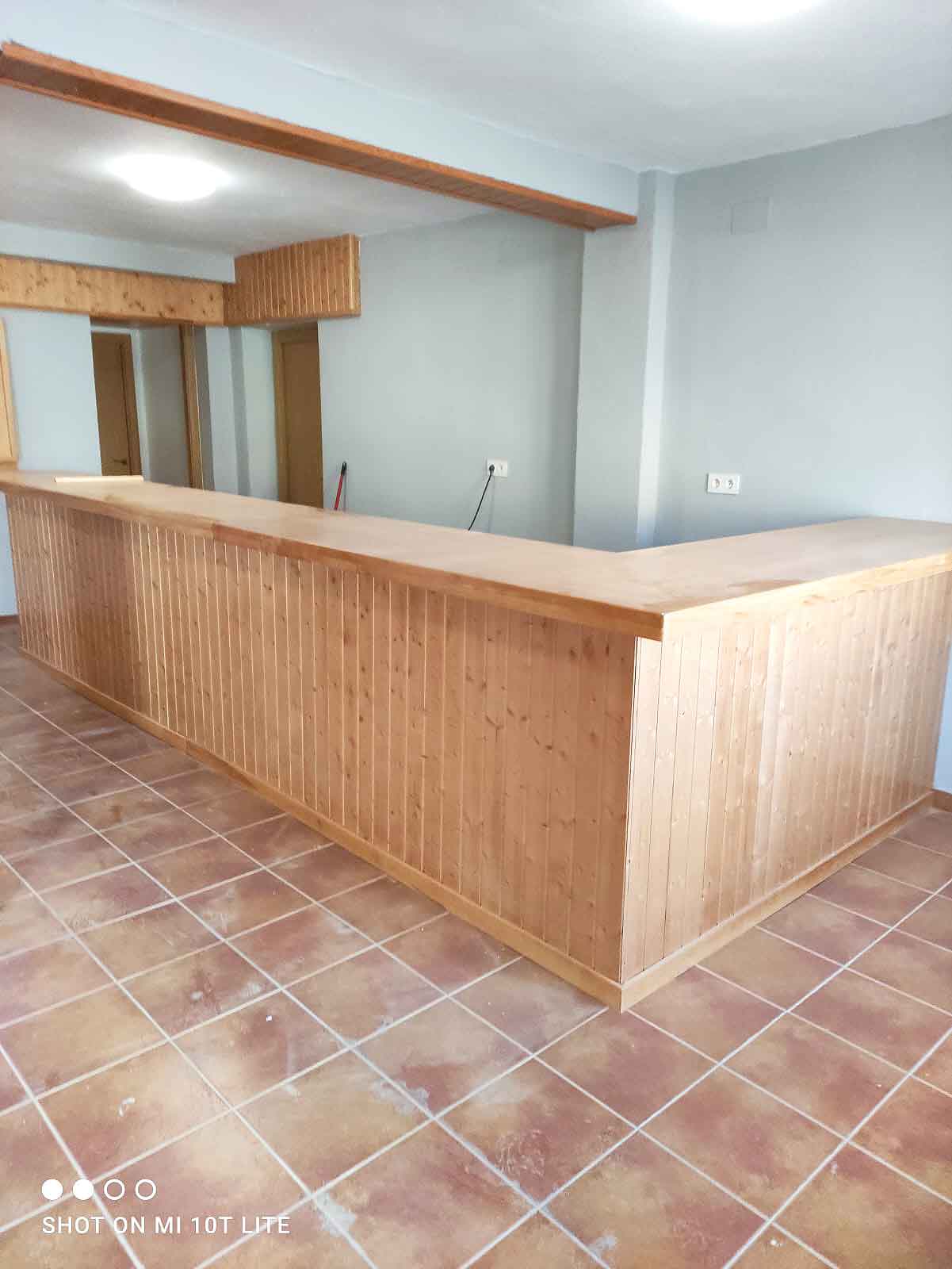 Revestimiento de pared en madera